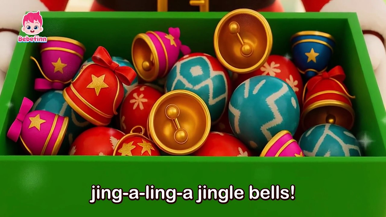🎵 Jingle Bells Fun! Bebefinn Carols For Kids: Merry Christmas Song Adventure! 🎉🧒 | Bebefinn Official | Fun and Educational Videos