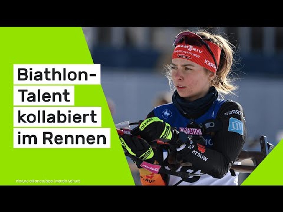 Johanna Puff: Biathlon-Talent kollabiert im Rennen – Teamkollege packt aus