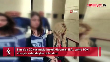 Hukukçu olacaktı, dolandırıcı oldu! Üniversite öğrencisinden 'TOKİ' adıyla milyonluk vurgun