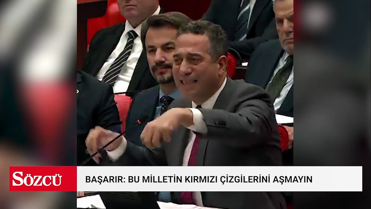 CHP'li Başarır: Bu milletin kırmızı çizgilerini aşmayın!