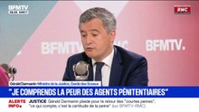 Fouilles XXL en prison: "On a trouvé 1.100 portables, quasiment 10 kg de drogues", déclare Gérald Darmanin