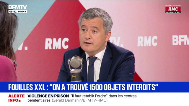 Gérald Darmanin annonce qu'il prendra une disposition réglementaire qui met fin aux remises de peine lorsqu'on trouve un téléphone portable dans une prison