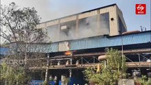 भिलाई स्टील प्लांट के कोक ओवन पावर प्लांट में आग, गैस पाइपलाइन में लपटें तेज