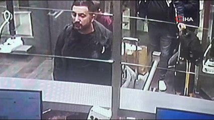 Soygun firarisi Erdal Timurtaş ve eşinin yurt dışına kaçış görüntüleri ortaya çıktı