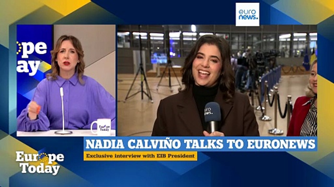 'Europe's unity is our strength,' European Investment Bank chief Calviño tells Euronews
