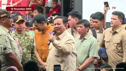 Presiden Prabowo: Alam Harus Kita Jaga, Tidak Boleh Tebang Pohon Sembarangan
