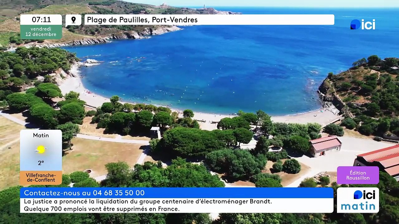 12/12/2025 - ici matin par ici Roussillon en vidéo
