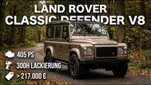 Classic Defender V8: Restauration trifft auf moderne Technik und Luxus