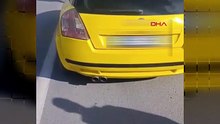 Polis lüks aracına çakar taktıran sürücüye fena çaktı: Üç ceza birden!