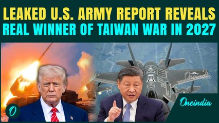 U.S vs China War Report Leaked: Pentagon Files Reveal Who Will Win Taiwan War in 2027 | BIG Leak