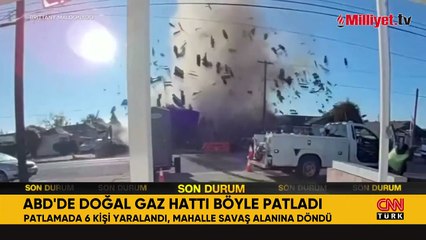 ABD'de korkutan patlama! Çok sayıda yaralı var