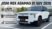 Neues SUV von Jishi: 204 PS und 270 PS Motoren im ADAMAS 01 2026