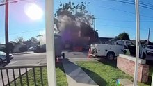 Câmara de campainha capta explosão que destruiu casa nos EUA