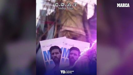 Kolkata to unveil world's tallest statue of Messi to celebrate his arrival in India