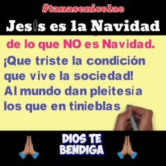 Cristo es la Navidad. Poema cristiana.