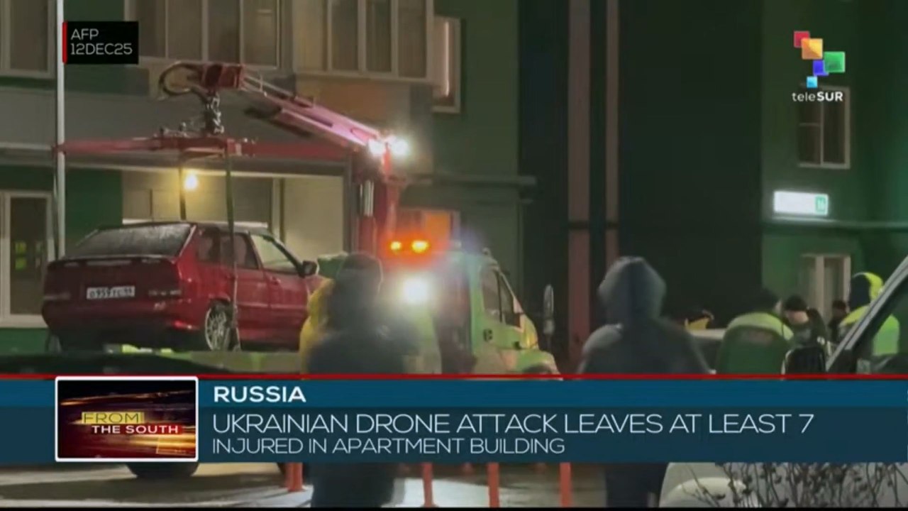 Ukrainian drone attack leaves at least 7 injured in Russia