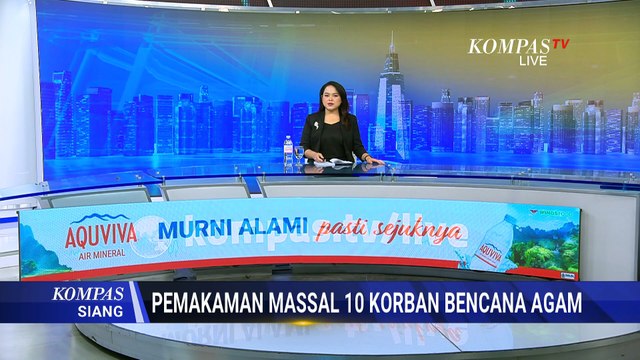 10 Korban Banjir Bandang di Agam Dimakamkam Massal, 5 di Antaranya Anak-Anak | KOMPAS SIANG