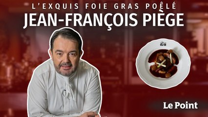 Jean-François Piège : l’exquis foie gras poêlé