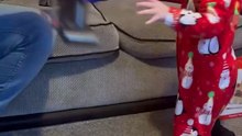Toddler’s Reaction to His Mini Vacuum Christmas Gift Is Priceless|| Heartsome 💖