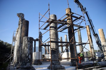 Zeus Tapınağı’nda restorasyon: Eski ihtişamına kavuşacak!