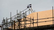 Boscawen Park sports hub topping-out ceremony in Truro