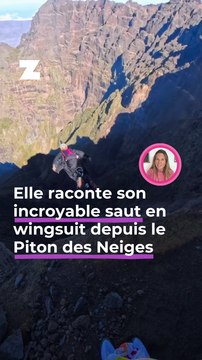 Un saut depuis le toit de La Réunion