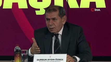 Dursun Özbek: "Galatasaray başkanı ve başkan vekiline ’Beni kuzu gibi dinlediler’ diyemezsin"