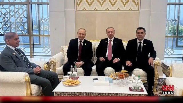 Cumhurbaşkanı Erdoğan, Putin ile bir araya geldi