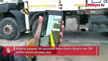 'Yapamazsın' diyenlere inat etti! 22 kilometre hızla TIR'ı devirdi: ‘Maşallah’ yazdıracağım