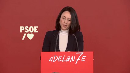 El PSOE califica de "falta muy grave" la conducta de Salazar