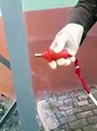 TEST ELEKTRİK GEÇİRMEZ ANTİ STICK, ANTİ GRAFFITI (Yazı yazılamayan) BOYA Tel Aşağıda