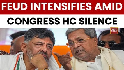 Karnataka Congress Crisis: Siddaramaiah, DK Shivakumar Feud Intensifies Amid High Command Silence