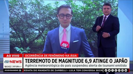 Terremoto de magnitude 6.9 atinge o Japão