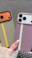 Luxury Carbon Fiber Texture Relief Case For iPhone