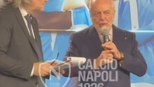 De Laurentiis: "Napoli è una terra baciata dal sole, ma c'è ancora da lavorare"