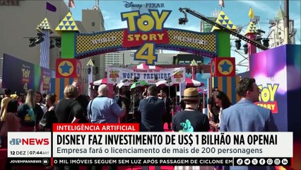 Disney investe US$ 1 bilhão na OpenAI; Bruno Meyer analis