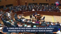 El consejero De Paco acusa a Nacho Duato de mentir y recuerda que fue el PSOE quien lo 