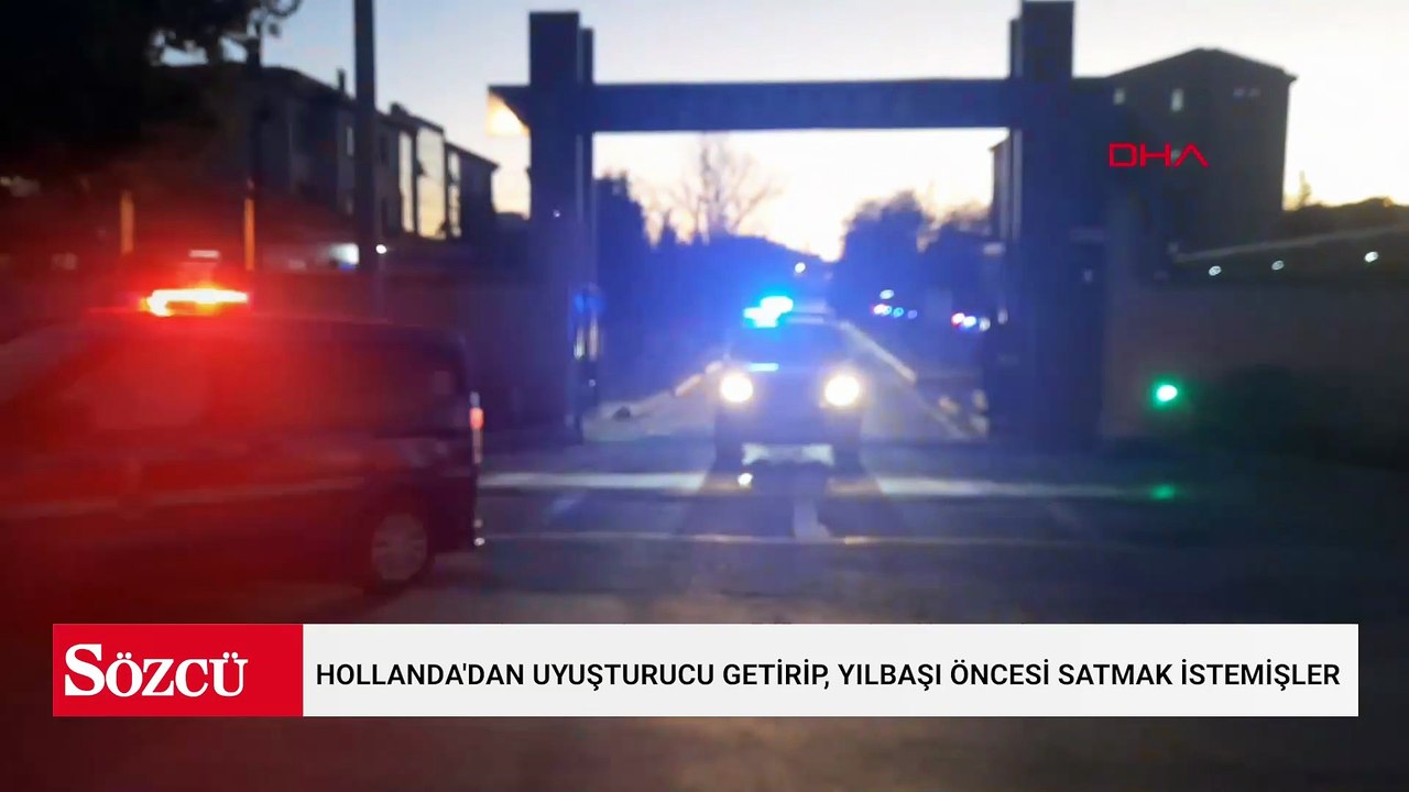 Hollanda'dan uyuşturucu getirip, yılbaşı öncesi satmak istemişler; 2 tutuklama