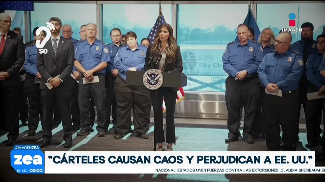 Kristi Noem respalda sus políticas en contra de...
