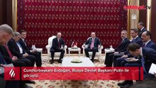 Türkmenistan'da diplomasi trafiği! Erdoğan ile Putin görüştü