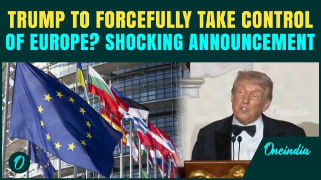 FULL VIDEO: Trump to RULE Europe? BIG ANNOUNCEMENT Stuns EU | ‘Your President is Leader of Europe’
