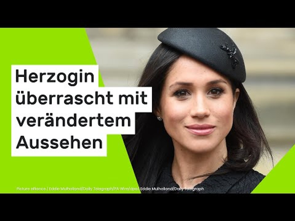 Meghan Markle: Neuer Film, neues Image? Herzogin überrascht mit verändertem Aussehen