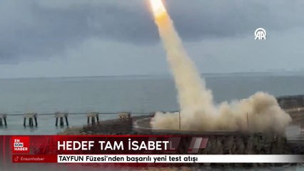 TAYFUN Füzesi'nden başarılı yeni test atışı