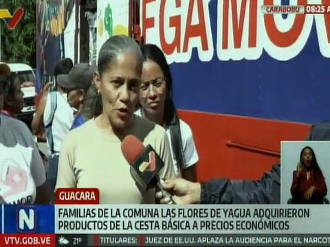 Comuna La Flores de Yagua beneficiada a través del Plan Amor y Prosperidad Alimentaria en Carabobo