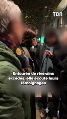 Rachida Dati au milieu des dealers, tente d’empêcher une bagarre