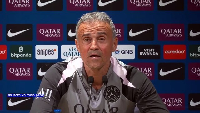 Luis Enrique s'exprime sur l'arbitrage