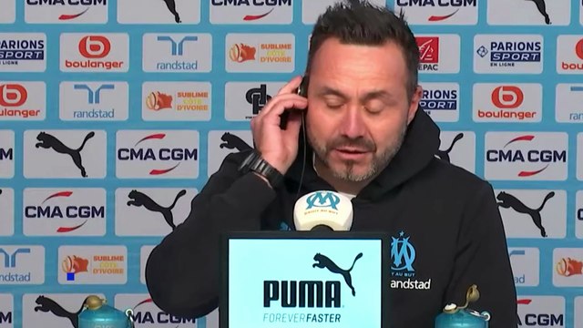 Roberto De Zerbi fait un bilan sur les blessures marseillaises