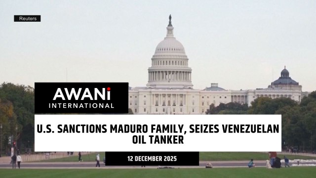 U.S. sanctions Maduro family, seizes Venezuelan oil tanker