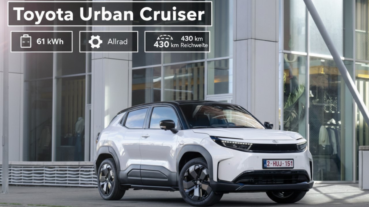 Toyota Urban Cruiser im Test: Reichweite, Power & 4WD für 2026