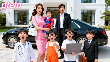 Cinq génies de trois ans, PDG de diverses industries, recherchent leur mère disparue.#drama #kdrama